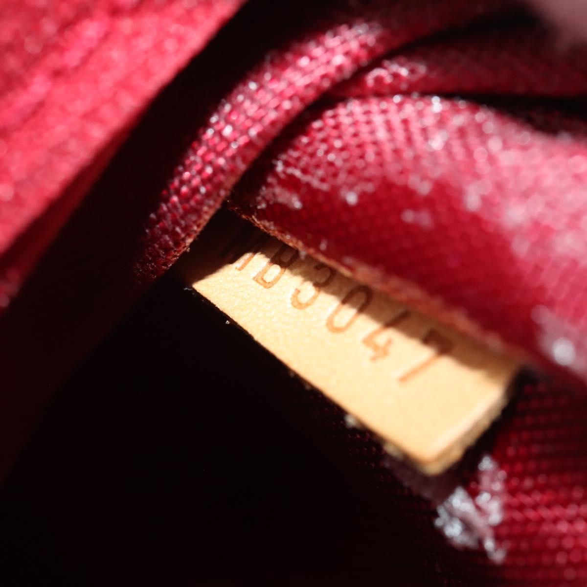 LOUIS VUITTON Monogram Vernis Pegas 45 suitcase Pomme D'amour M91278 Auth kk662