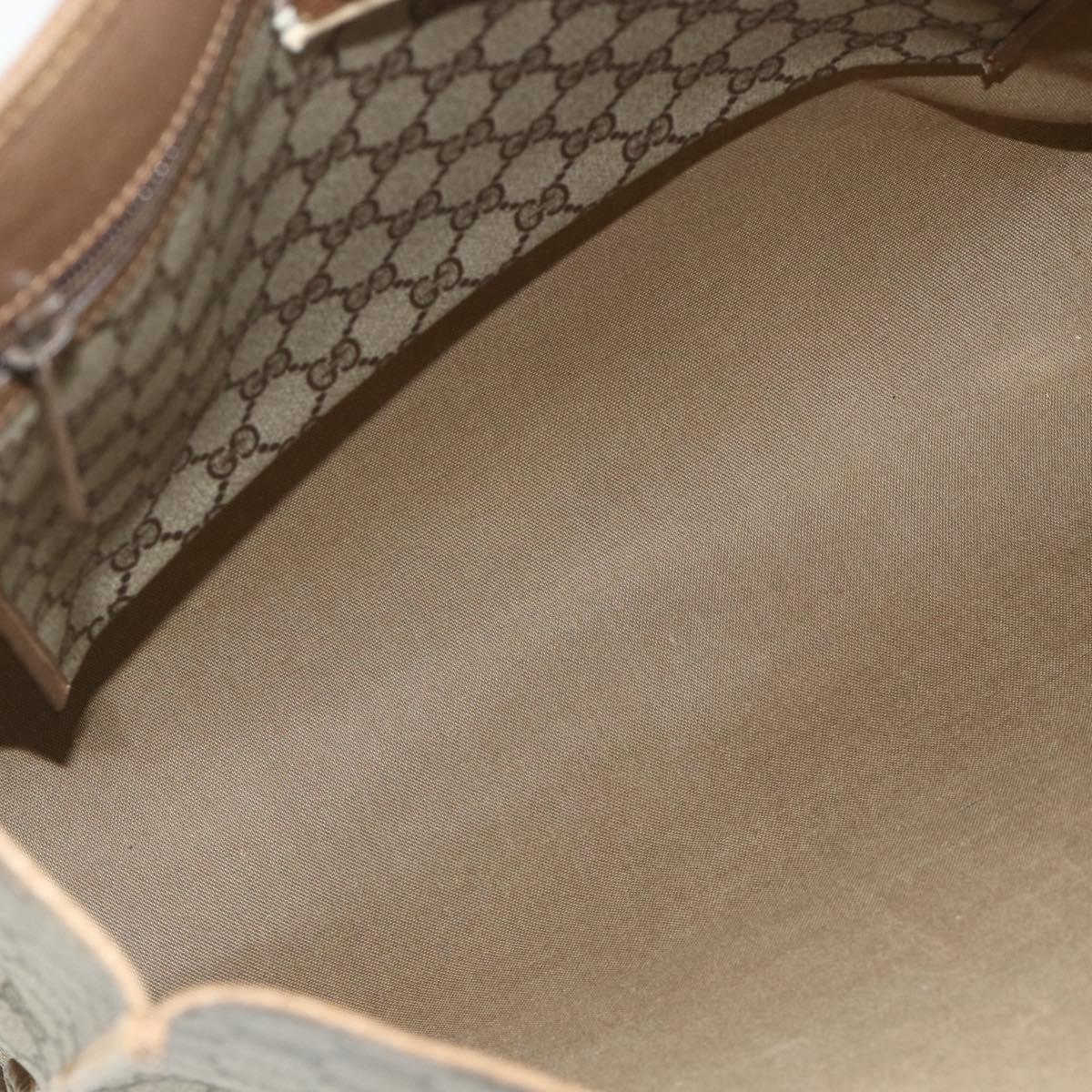 GUCCI GG Supreme Tote Bag PVC Beige Gold 40 02 998 Auth kk670