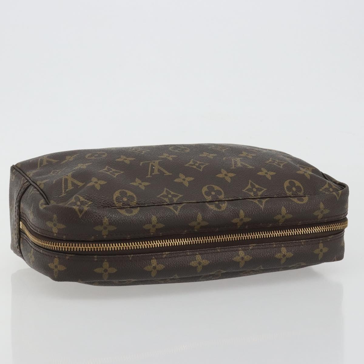 LOUIS VUITTON Monogram Trousse Toilette 28 Clutch Bag M47522 LV Auth kk701A
