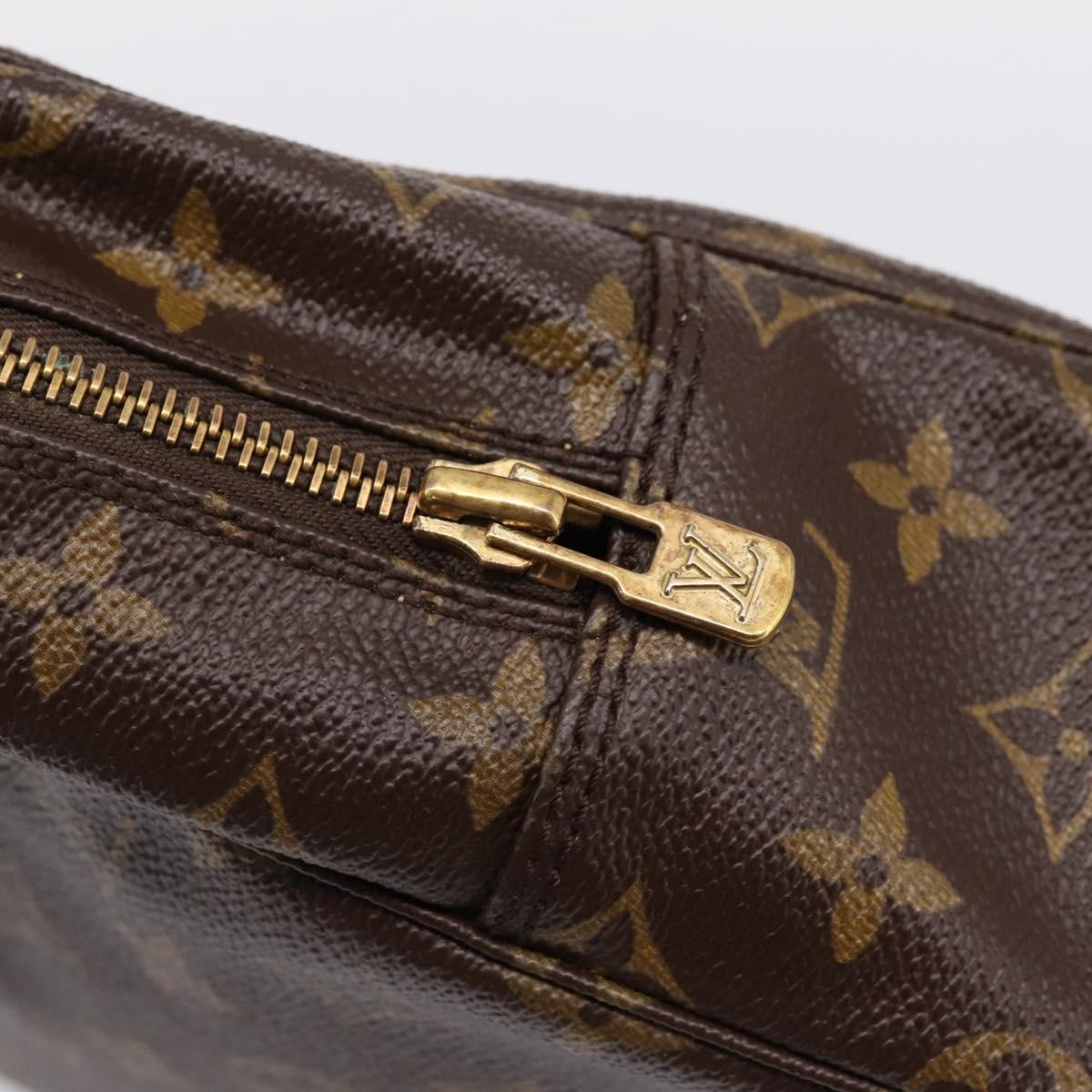 LOUIS VUITTON Monogram Trousse Toilette 28 Clutch Bag M47522 LV Auth kk704