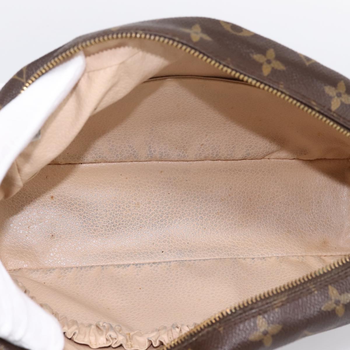 LOUIS VUITTON Monogram Trousse Toilette 28 Clutch Bag M47522 LV Auth kk704