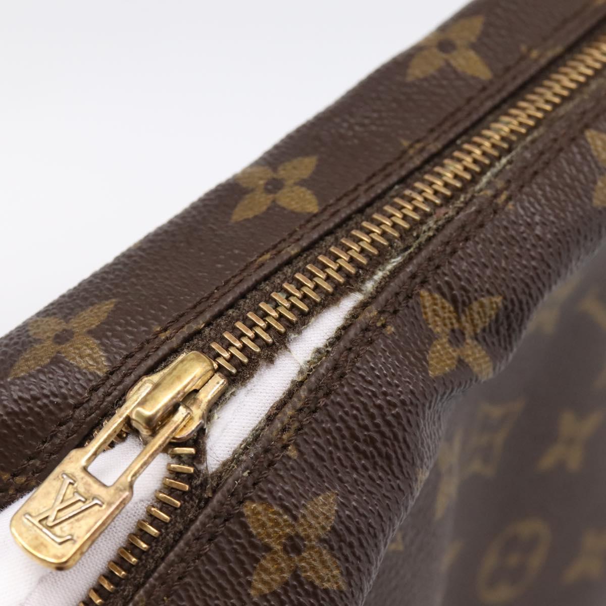 LOUIS VUITTON Monogram Trousse Toilette 28 Clutch Bag M47522 LV Auth kk704
