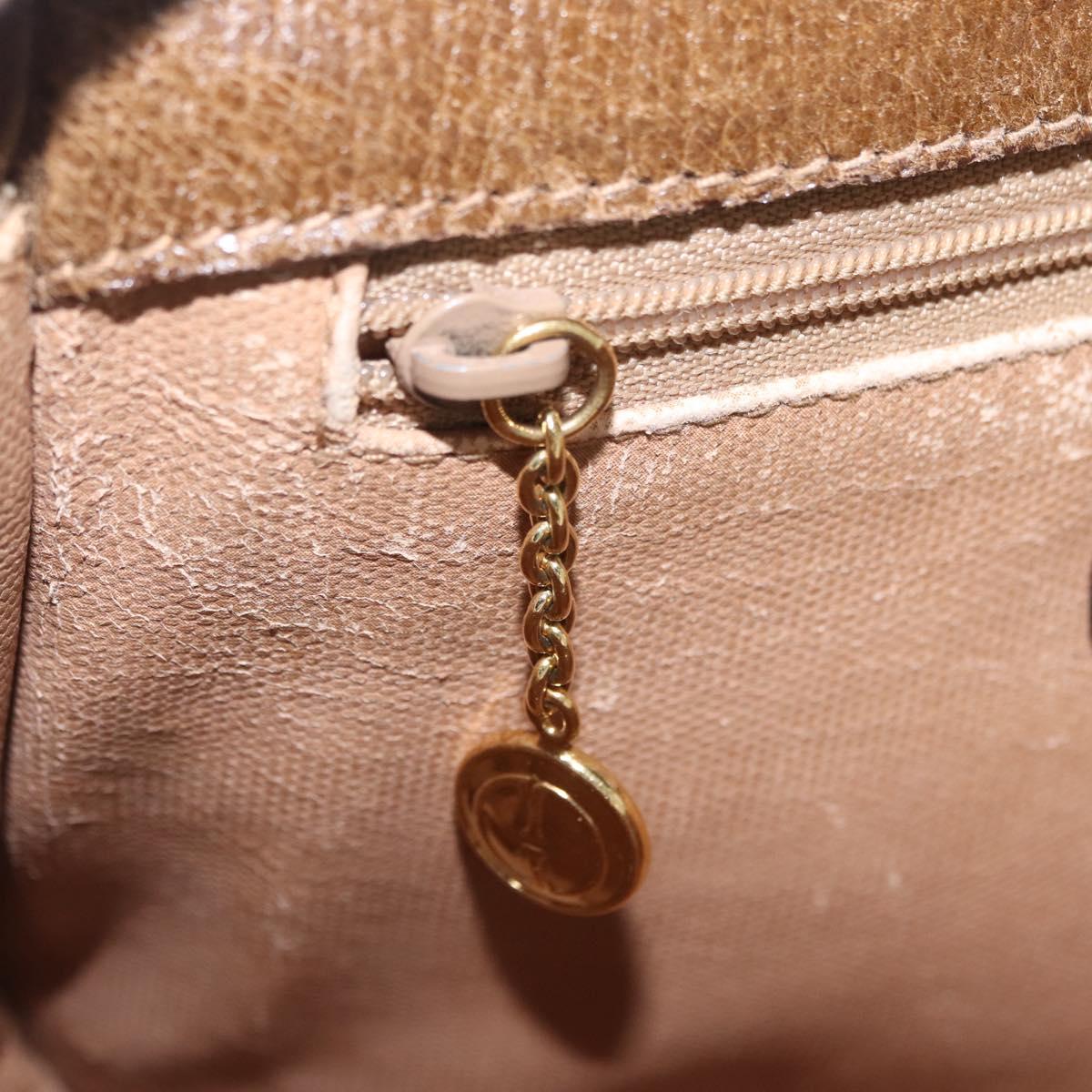 GUCCI Shoulder Bag Canvas Beige Gold Tone 007 115 0074 Auth kk711