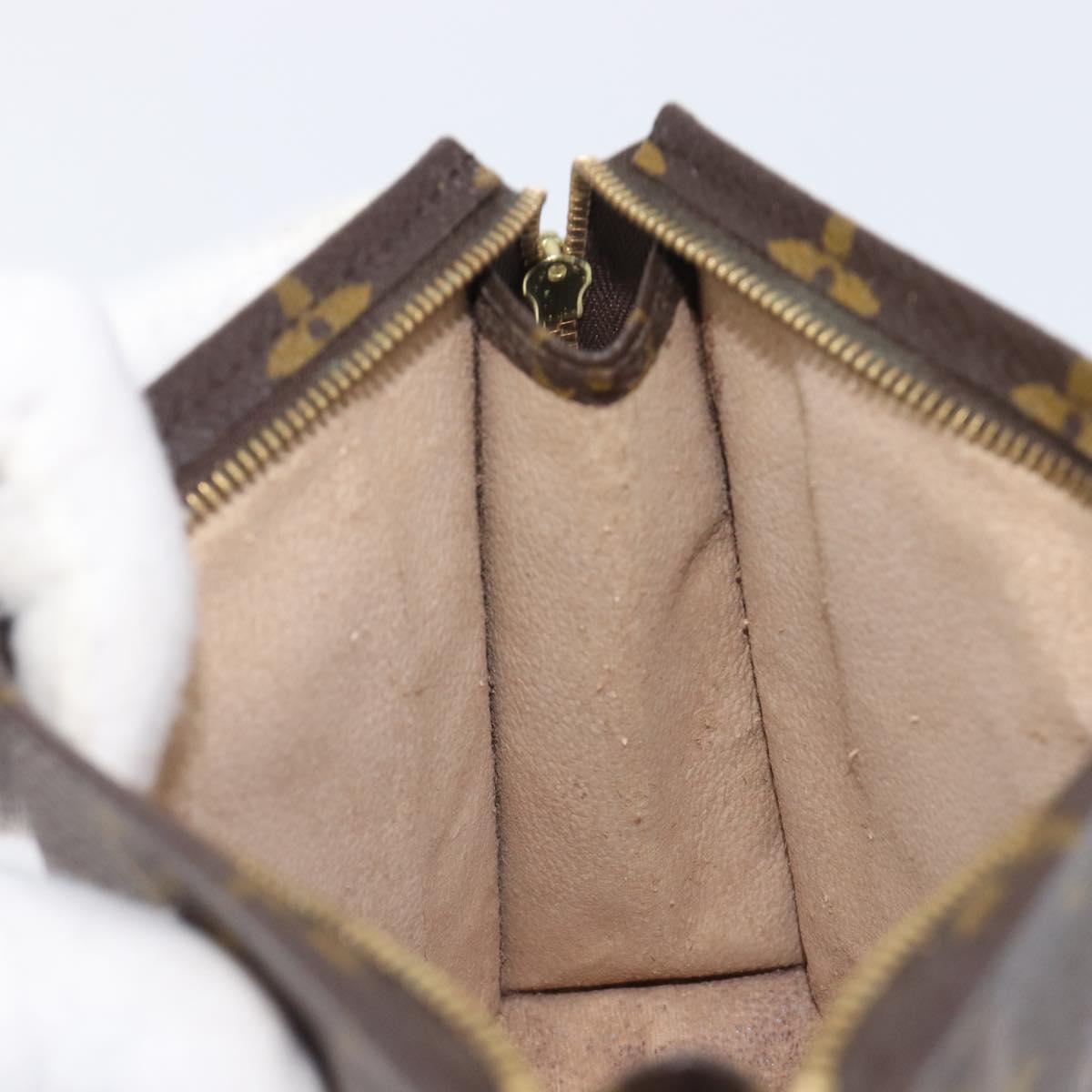 LOUIS VUITTON Monogram Poche Toilette 19 Pouch M47544 LV Auth kk722