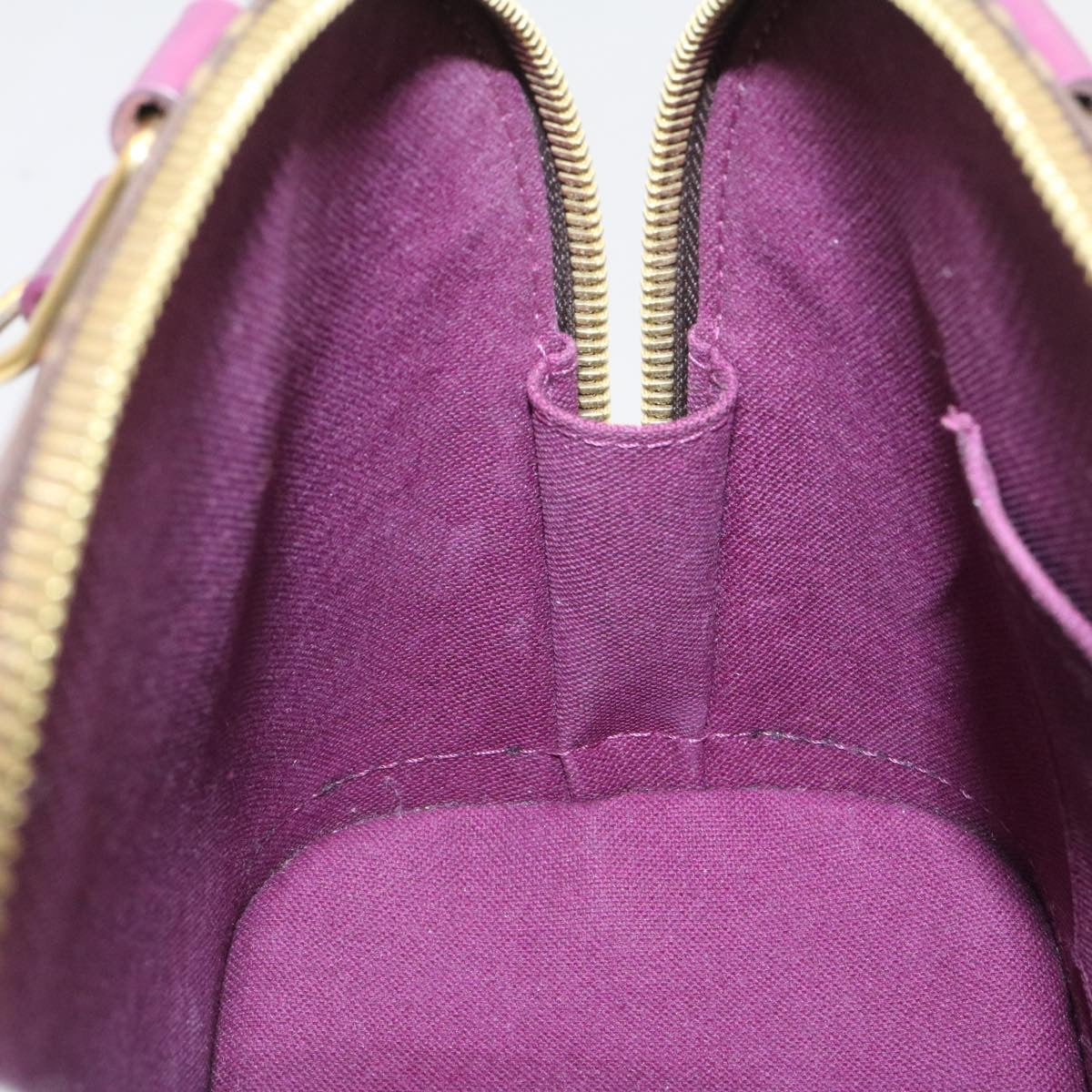 LOUIS VUITTON Monogram Totem Alma BB Hand Bag 2Way M41660 LV Auth knn001