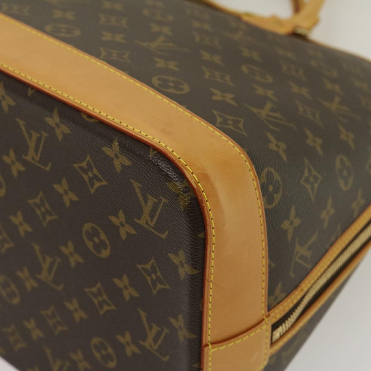LOUIS VUITTON Monogram Alma Voyage MM Hand Bag M41446 LV Auth knn080