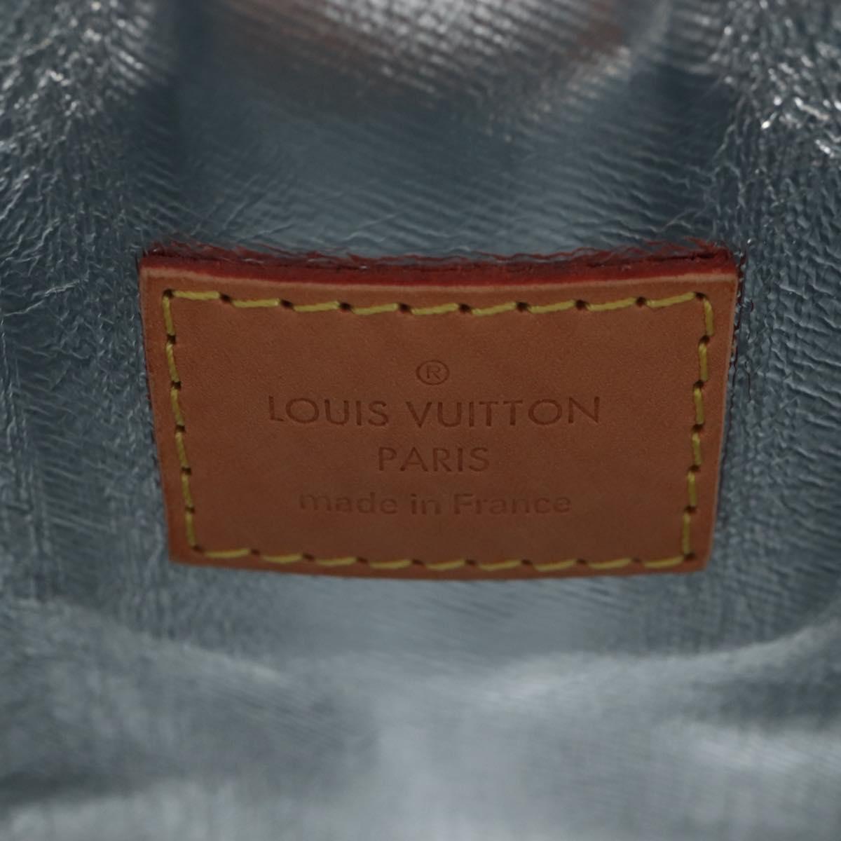 LOUIS VUITTON Damier Azur Bottle Holder Porte Boutille GI0373 LV Auth LN005V