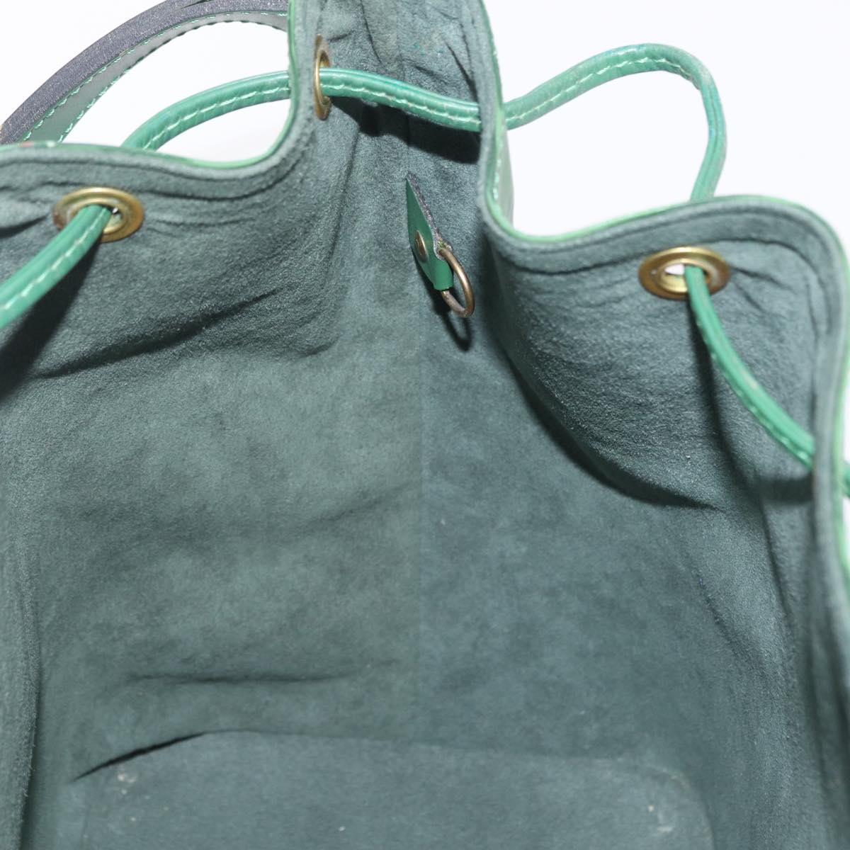 LOUIS VUITTON Epi Petit Noe Shoulder Bag Green M44104 LV Auth LN011V