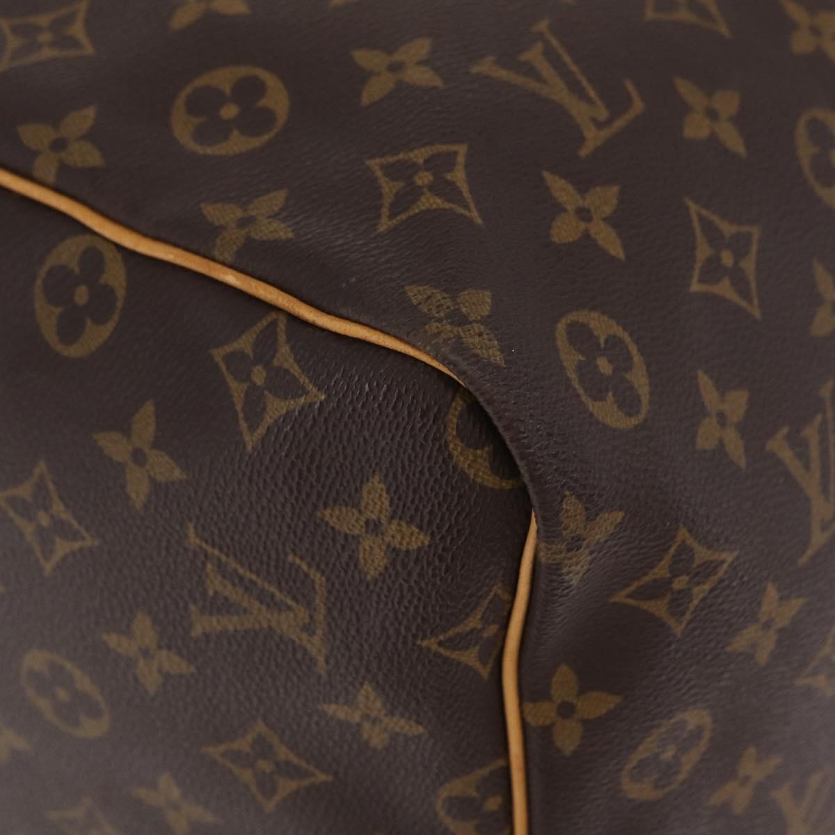 LOUIS VUITTON Monogram Keepall 60 Boston Bag M41422 LV Auth LN037A