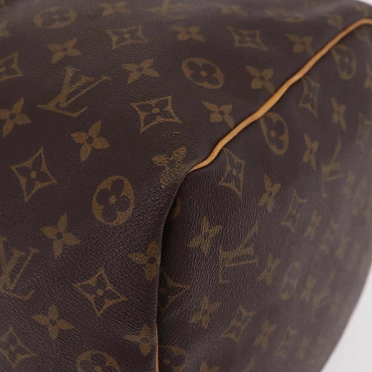 LOUIS VUITTON Monogram Keepall 60 Boston Bag M41422 LV Auth LN037A