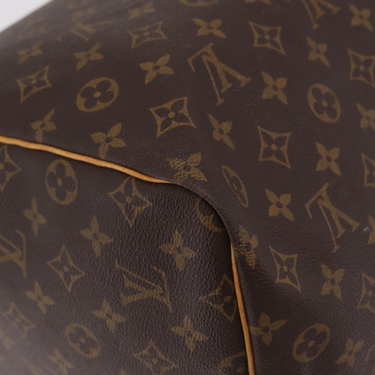 LOUIS VUITTON Monogram Keepall 60 Boston Bag M41422 LV Auth LN037A