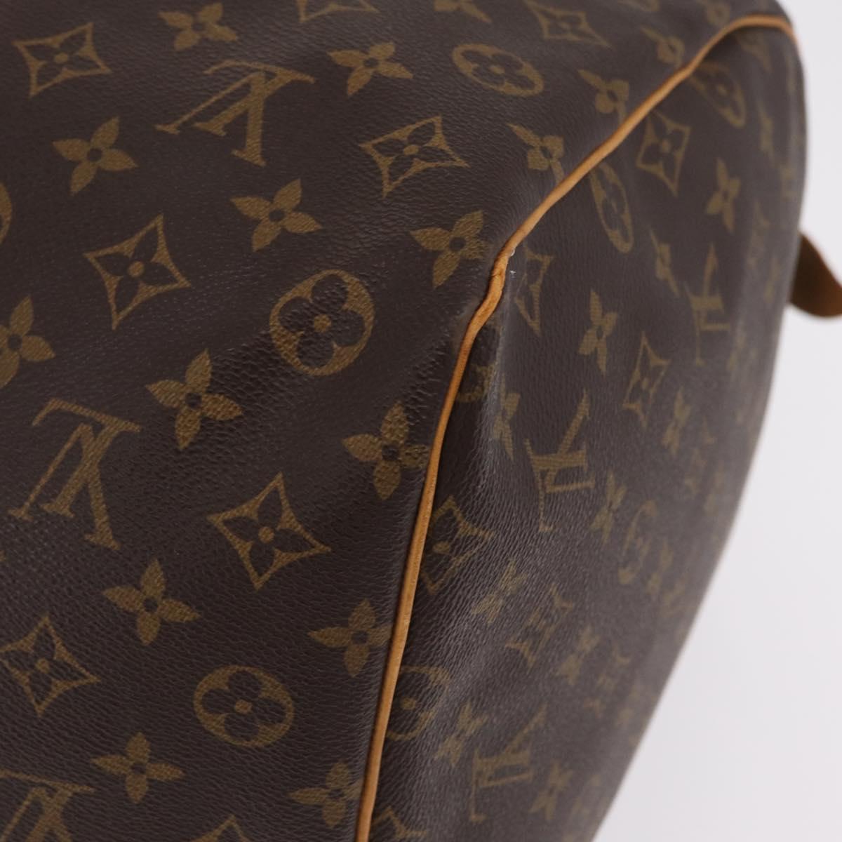 LOUIS VUITTON Monogram Keepall 60 Boston Bag M41422 LV Auth LN037A