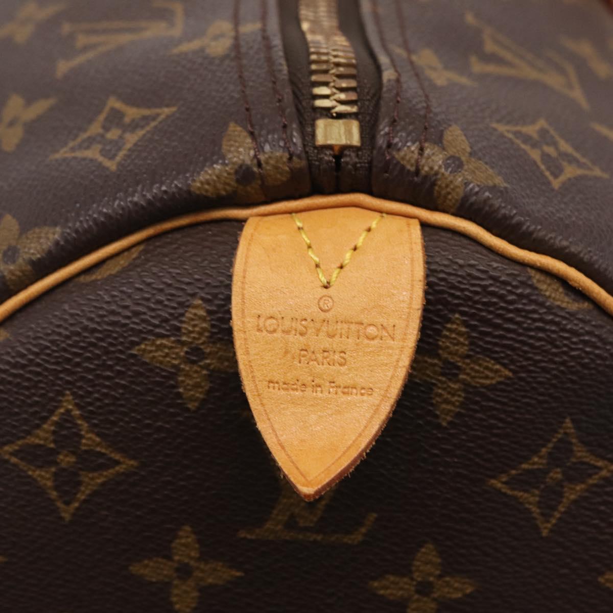 LOUIS VUITTON Monogram Keepall 60 Boston Bag M41422 LV Auth LN037A