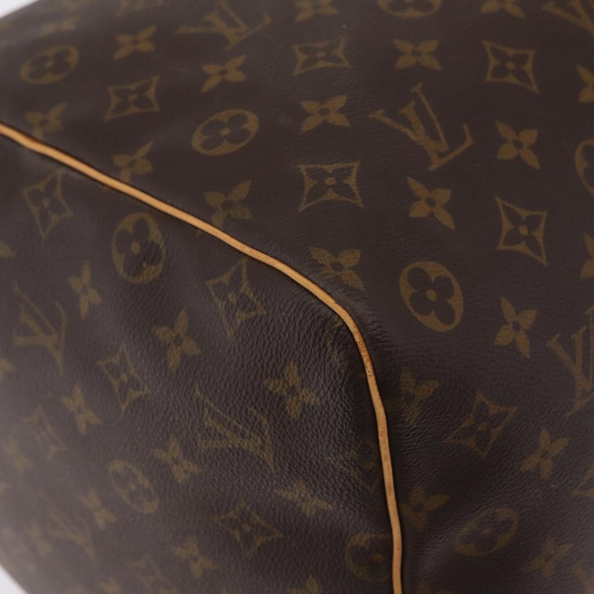 LOUIS VUITTON Monogram Keepall 60 Boston Bag M41422 LV Auth LN038A