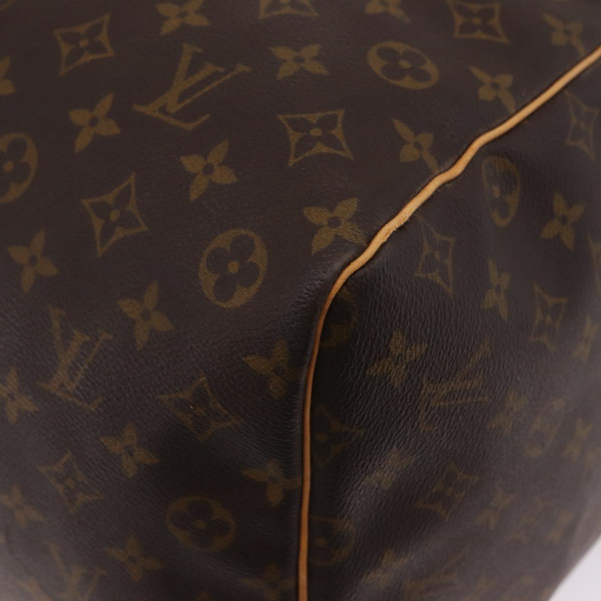 LOUIS VUITTON Monogram Keepall 60 Boston Bag M41422 LV Auth LN038A