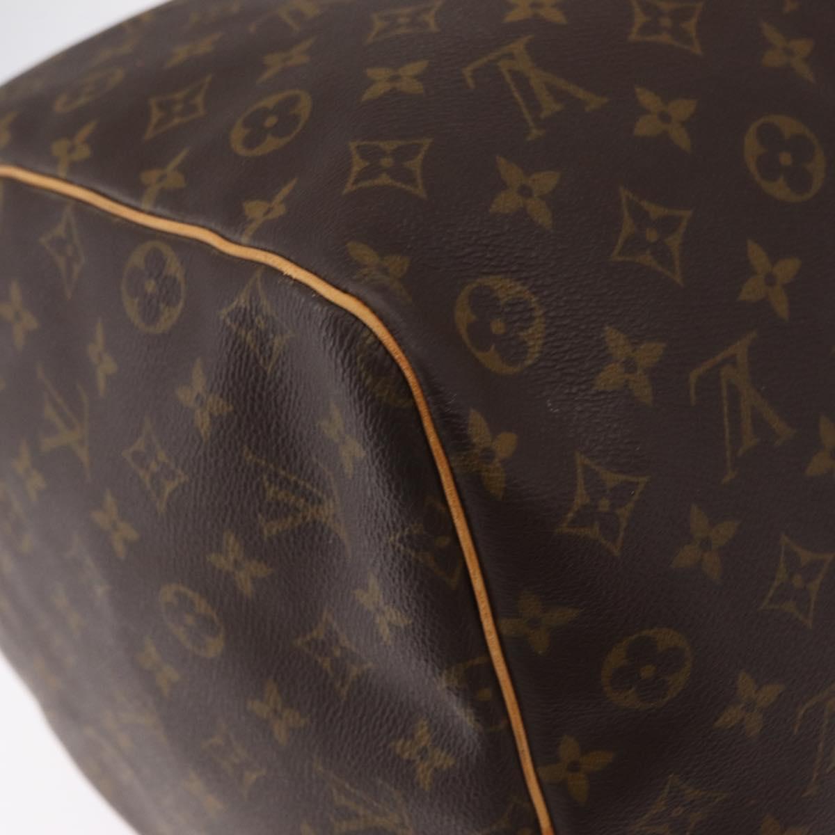 LOUIS VUITTON Monogram Keepall 60 Boston Bag M41422 LV Auth LN038A