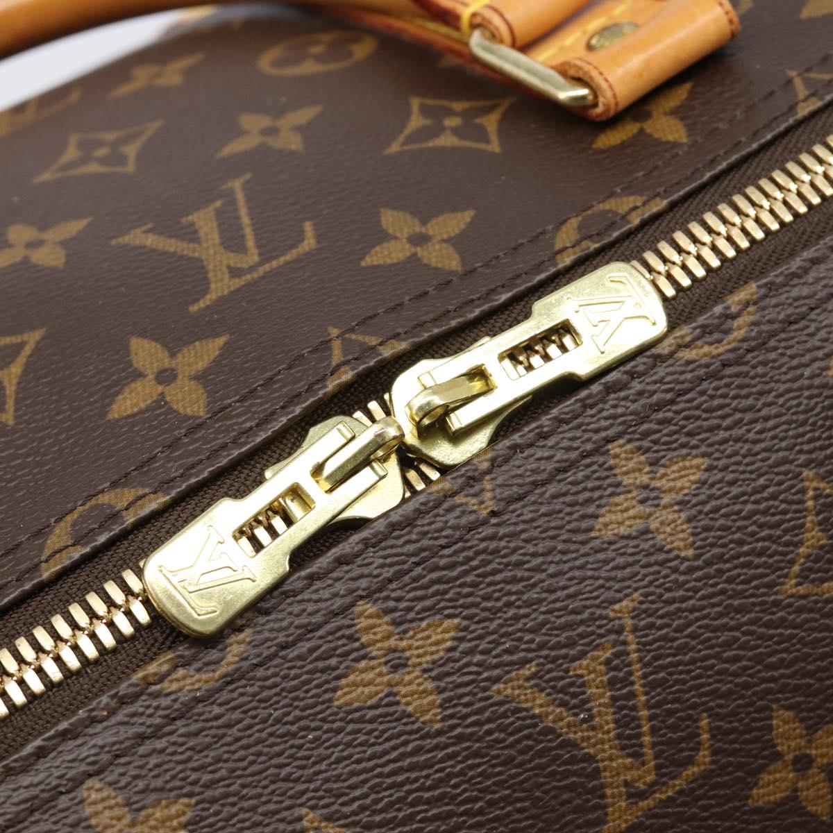 LOUIS VUITTON Monogram Keepall 55 Boston Bag M41424 LV Auth LN039V