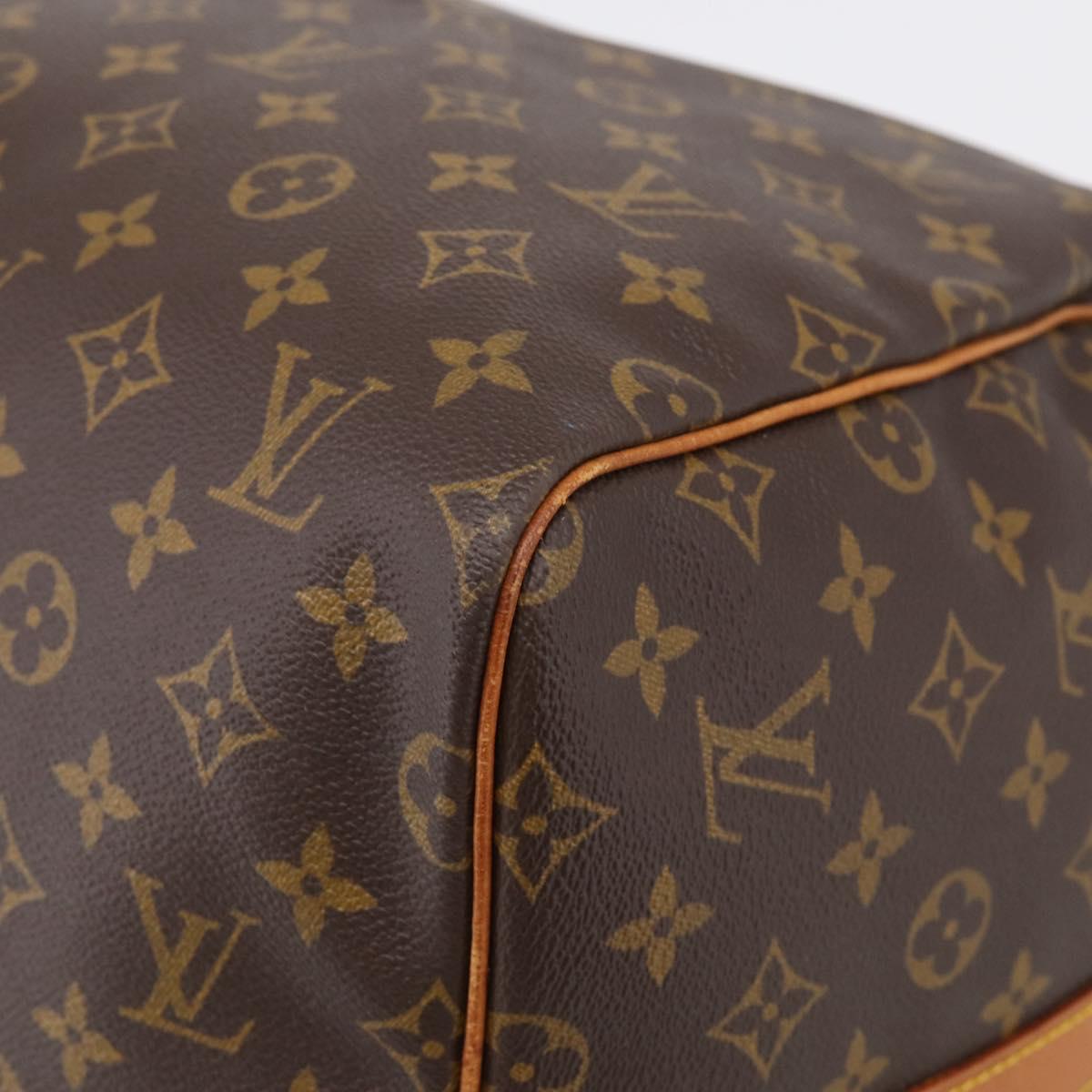 LOUIS VUITTON Monogram Keepall Bandouliere 55 Boston Bag M41414 LV Auth LN041V