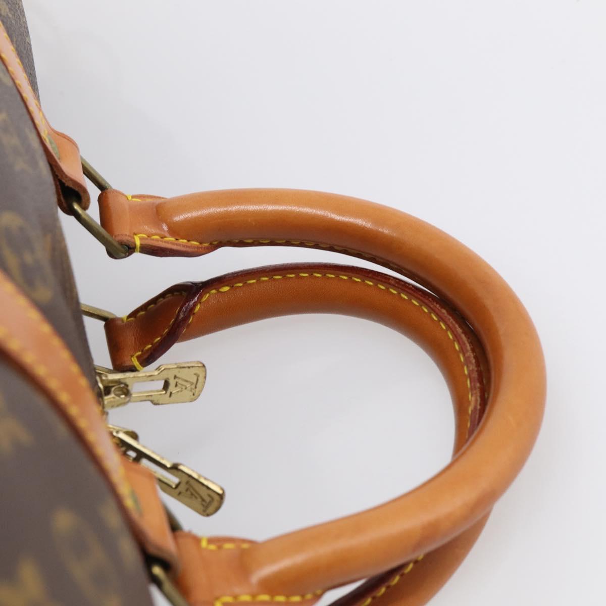 LOUIS VUITTON Monogram Keepall Bandouliere 55 Boston Bag M41414 LV Auth LN041V