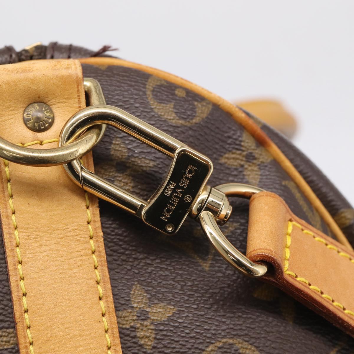 LOUIS VUITTON Monogram Keepall Bandouliere 50 Boston Bag M41416 LV Auth LN042V