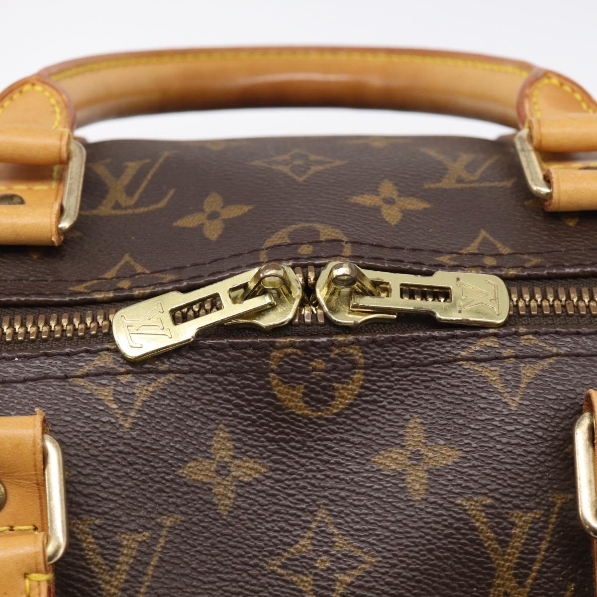 LOUIS VUITTON Monogram Keepall Bandouliere 50 Boston Bag M41416 LV Auth LN042V
