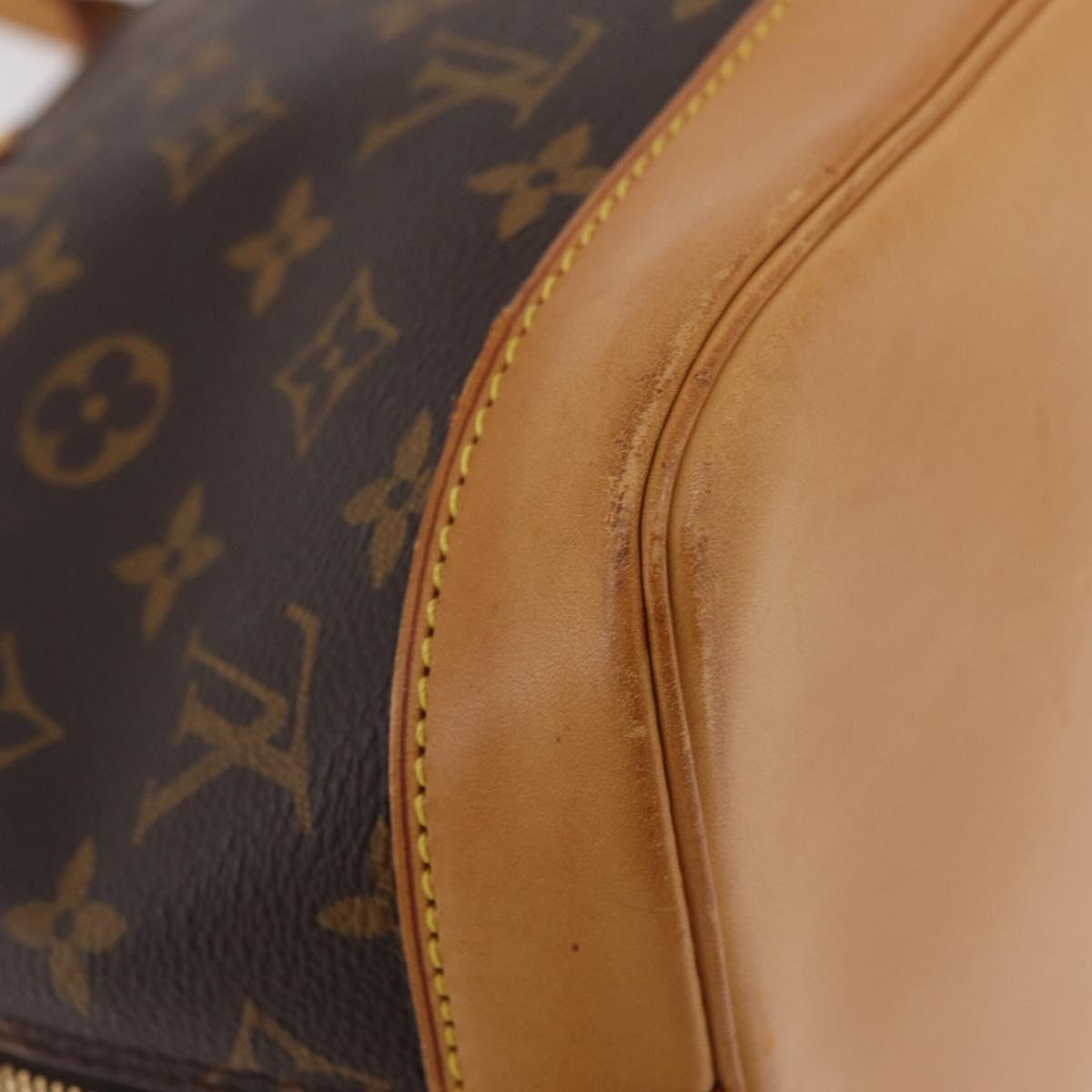 LOUIS VUITTON Monogram Alma Hand Bag M51130 LV Auth LN066A