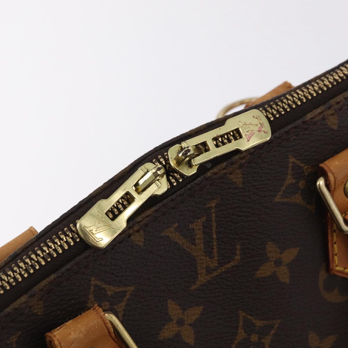 LOUIS VUITTON Monogram Alma Hand Bag M51130 LV Auth LN066A