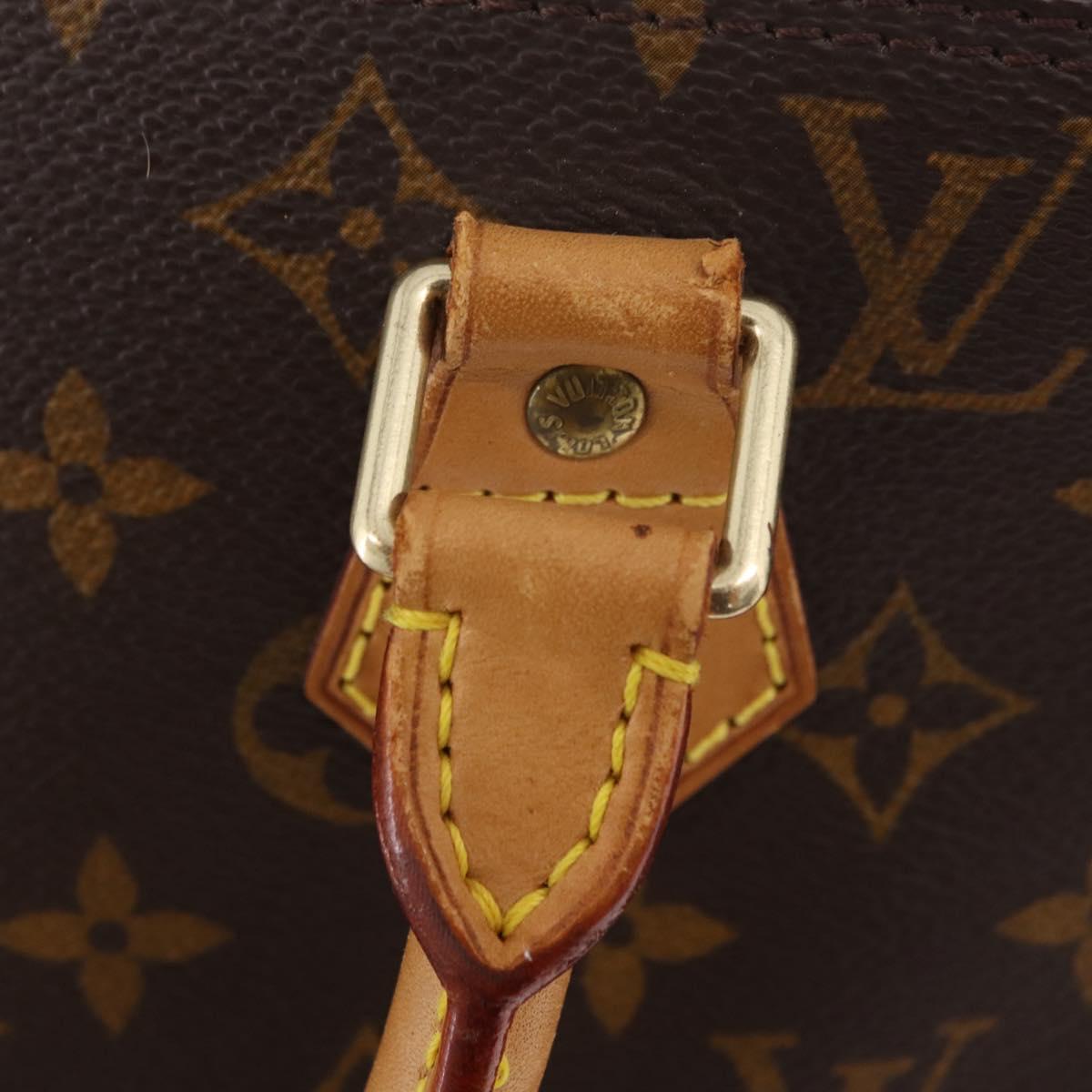 LOUIS VUITTON Monogram Alma Hand Bag M51130 LV Auth LN066A