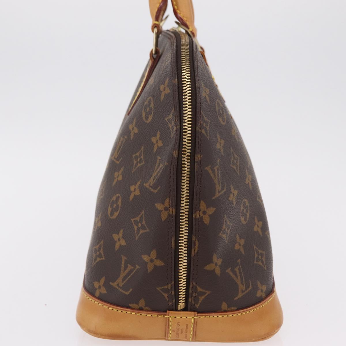 LOUIS VUITTON Monogram Alma Hand Bag M51130 LV Auth LN066A