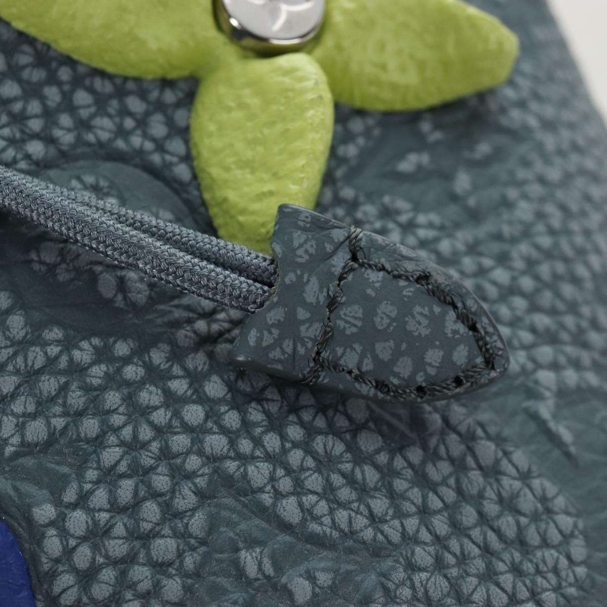 LOUIS VUITTON Taurillon Monogram Climbing Chalk Nano Bag Gray M81572 LN075SAM