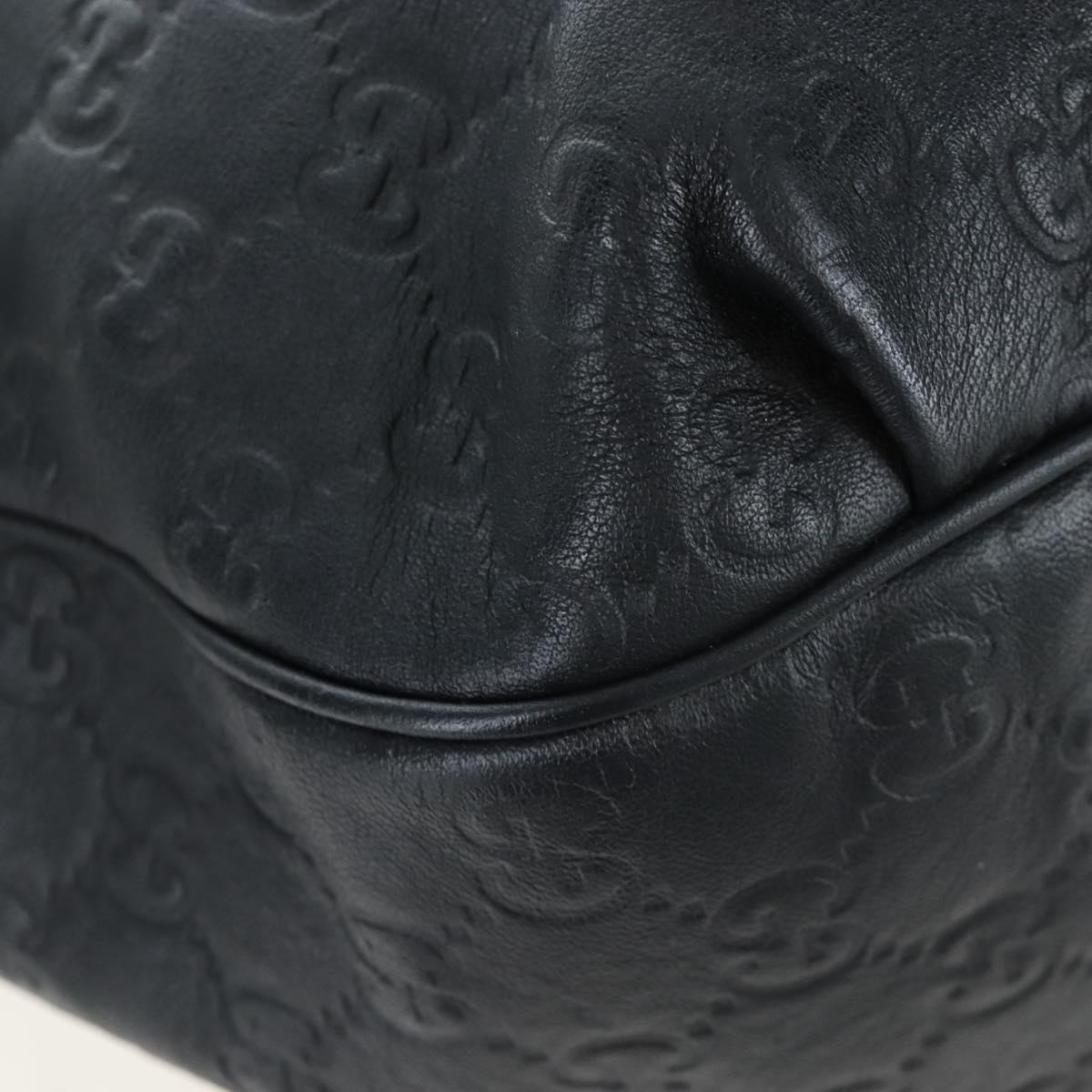 GUCCI GuccissimaGG Horsebit Chain Shoulder Bag Leather 2way 322226 Auth LN097V