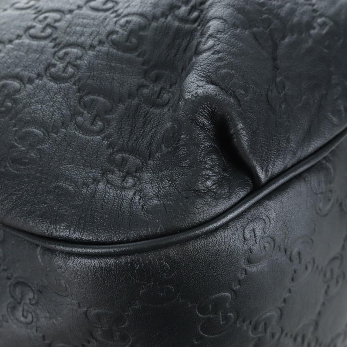GUCCI GuccissimaGG Horsebit Chain Shoulder Bag Leather 2way 322226 Auth LN097V