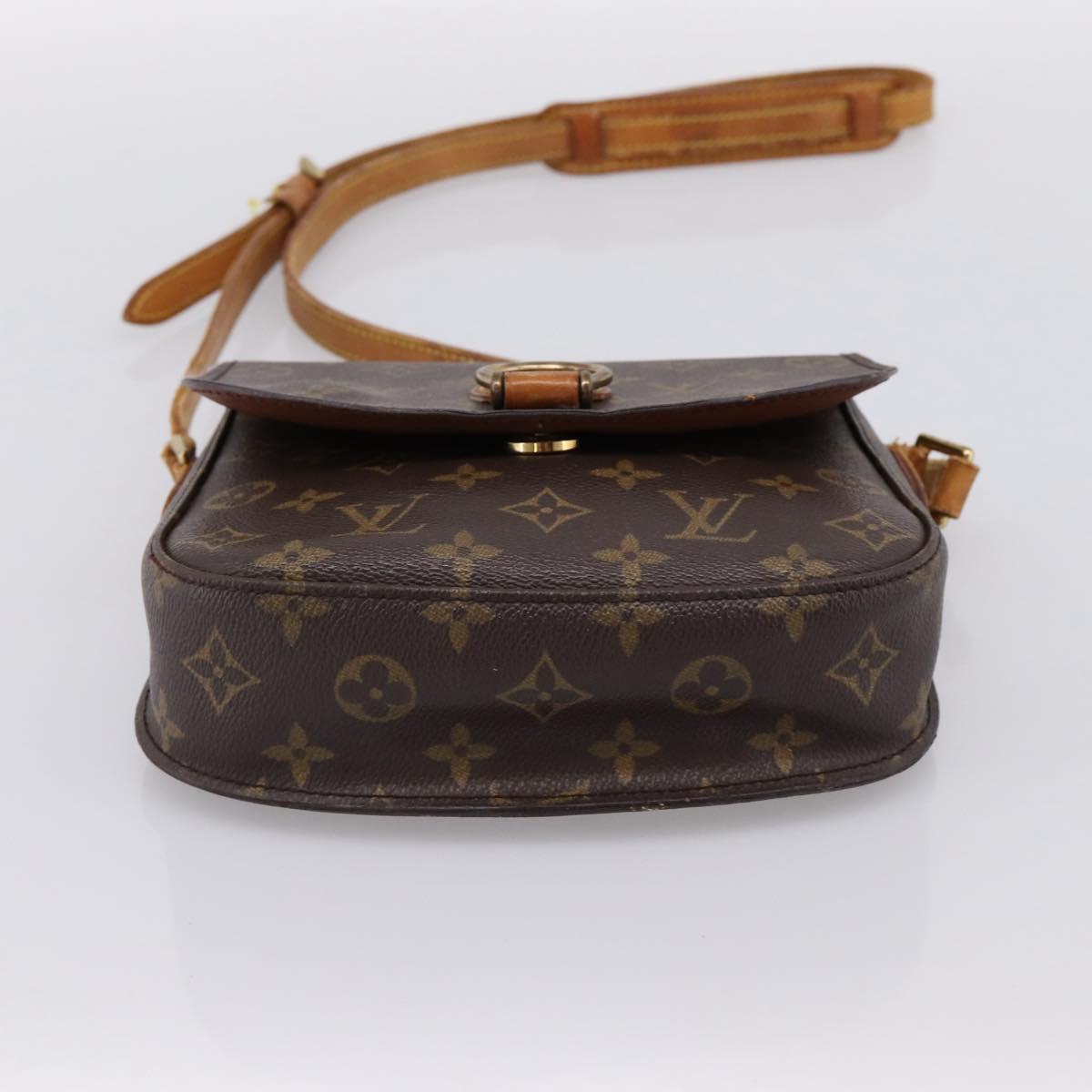 LOUIS VUITTON Monogram Saint Cloud MM Shoulder Bag M51243 LV Auth LN126