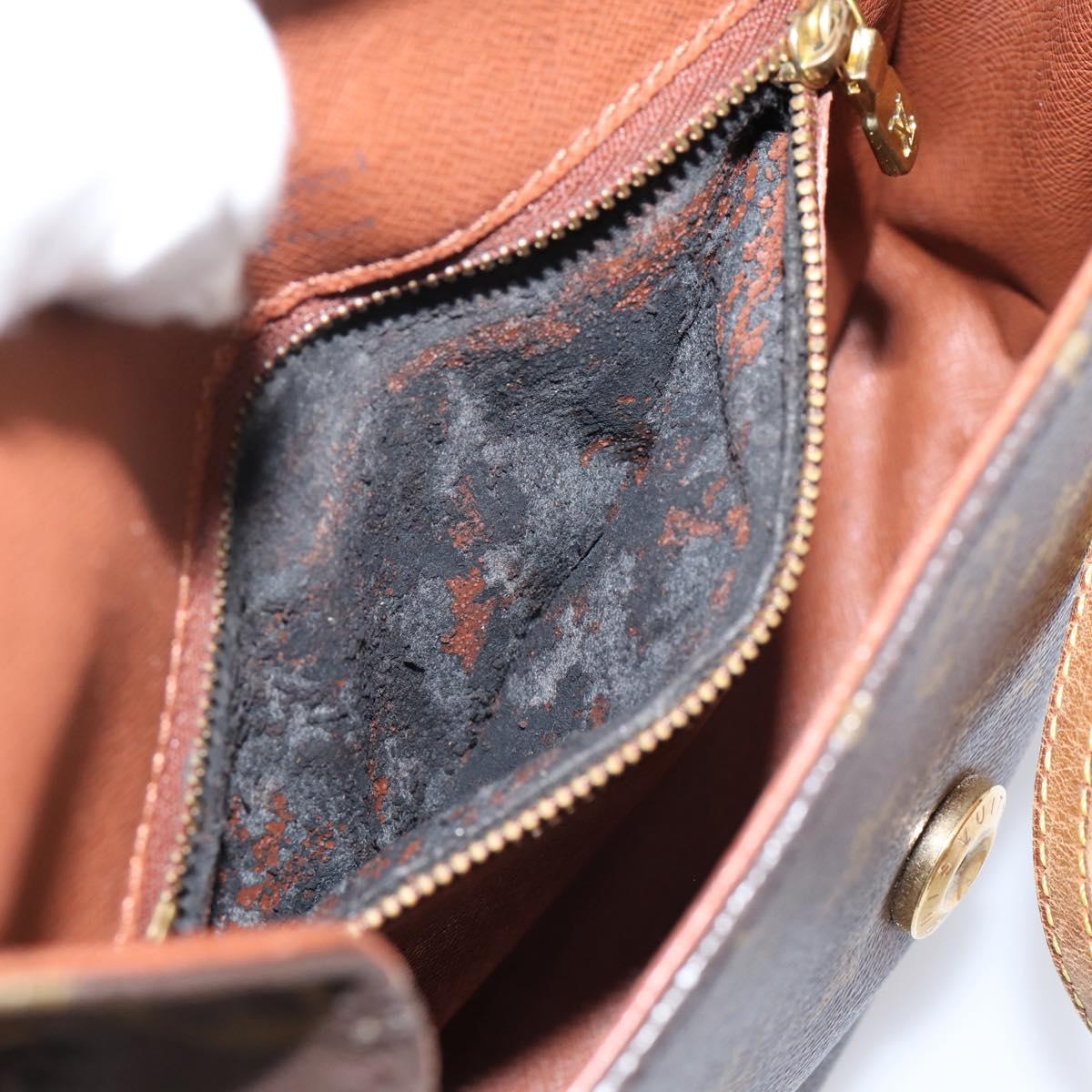 LOUIS VUITTON Monogram Saint Cloud MM Shoulder Bag M51243 LV Auth LN126