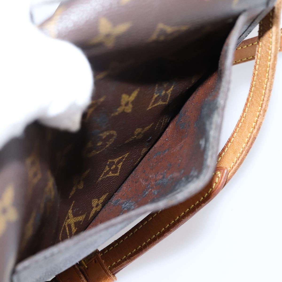 LOUIS VUITTON Monogram Saint Cloud MM Shoulder Bag M51243 LV Auth LN126