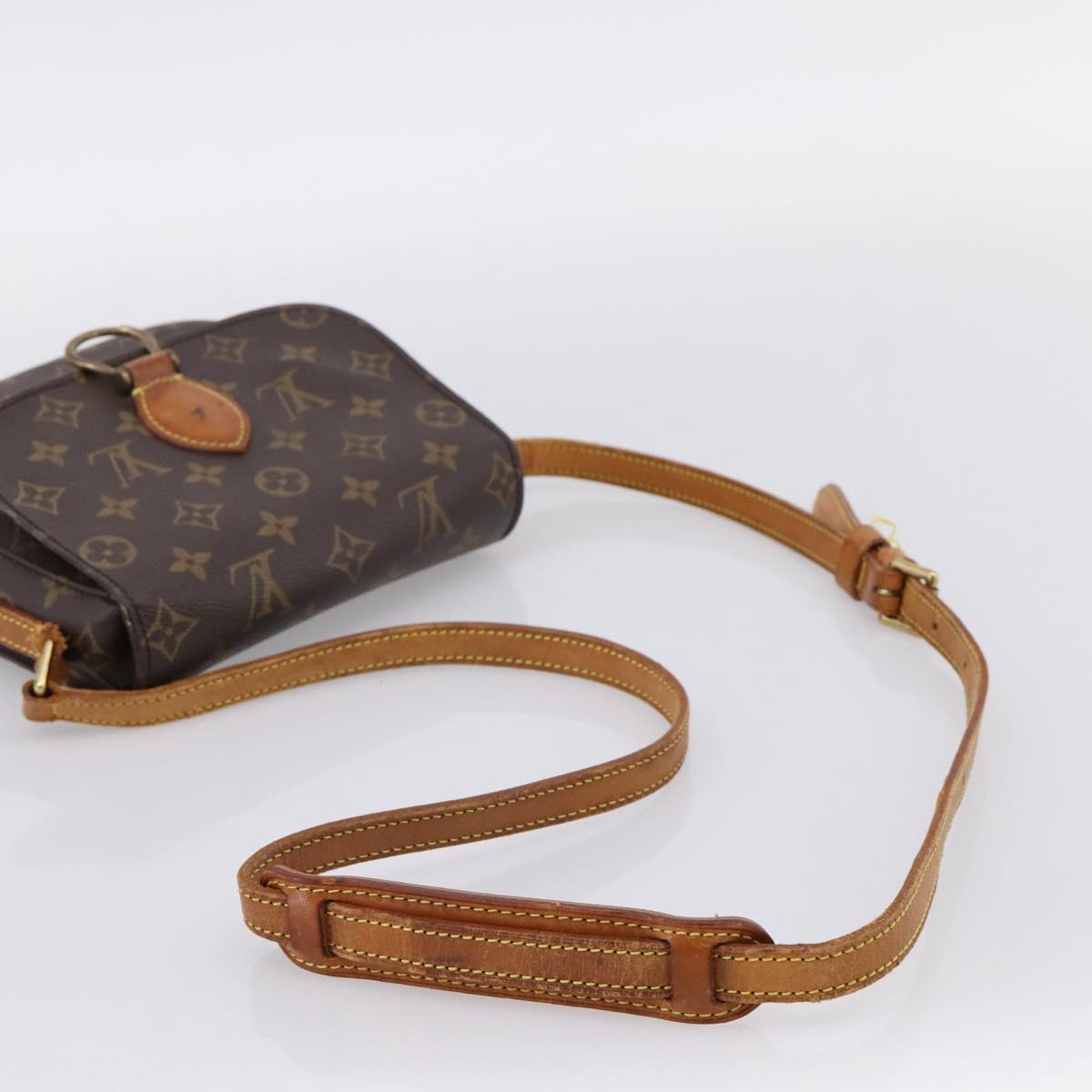 LOUIS VUITTON Monogram Saint Cloud MM Shoulder Bag M51243 LV Auth LN126