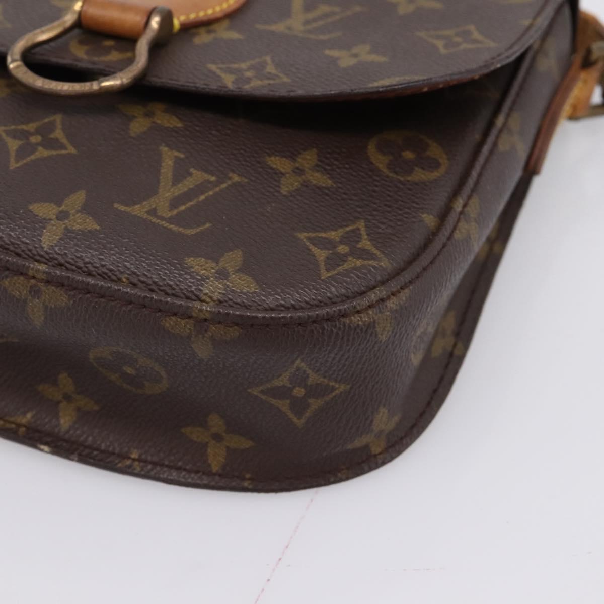 LOUIS VUITTON Monogram Saint Cloud MM Shoulder Bag M51243 LV Auth LN149