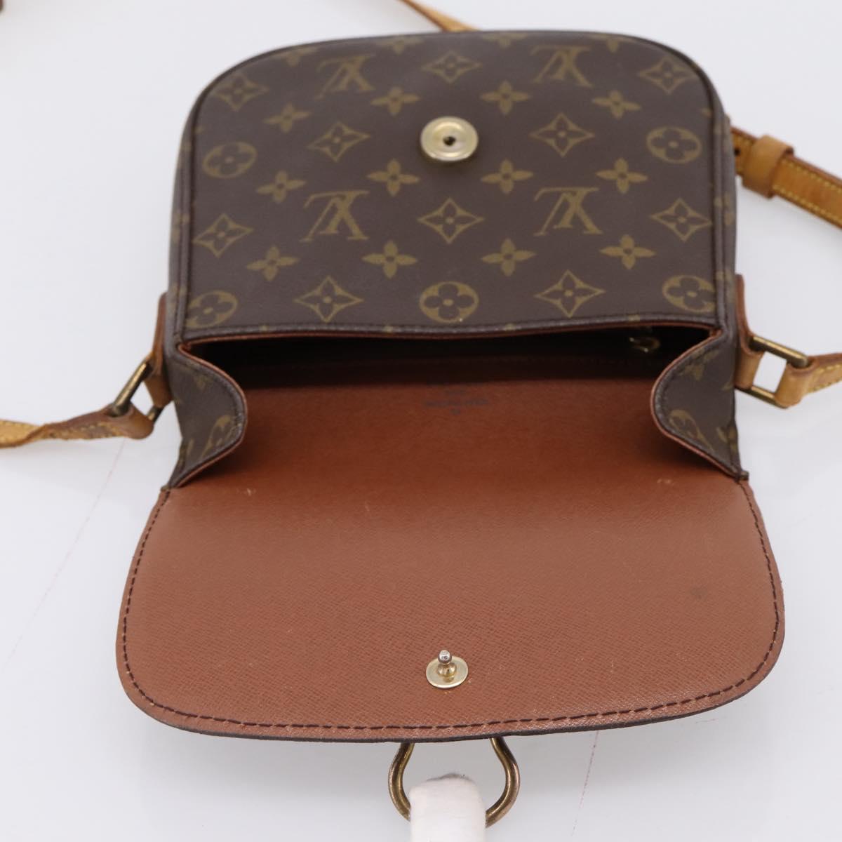 LOUIS VUITTON Monogram Saint Cloud MM Shoulder Bag M51243 LV Auth LN149