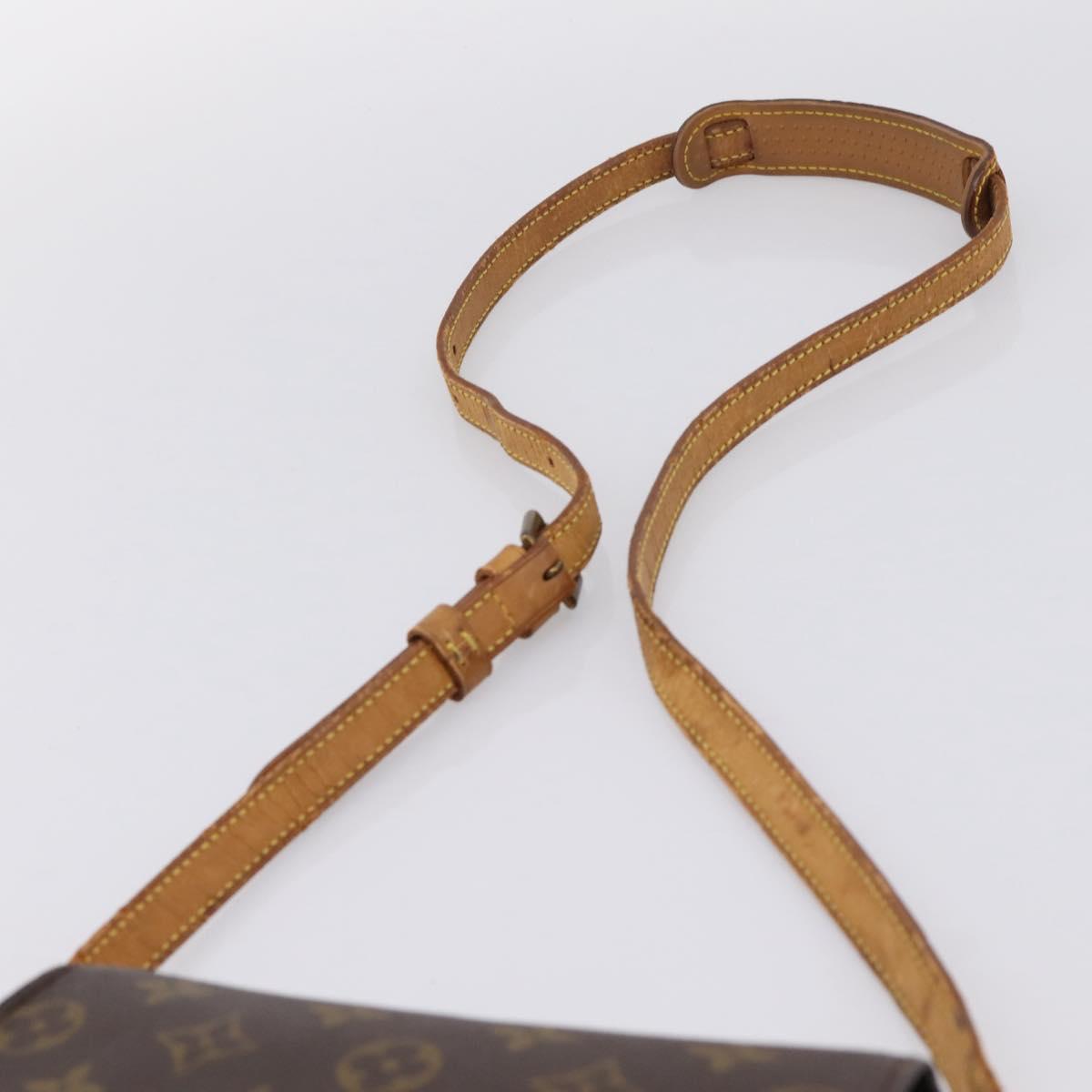 LOUIS VUITTON Monogram Saint Cloud MM Shoulder Bag M51243 LV Auth LN149