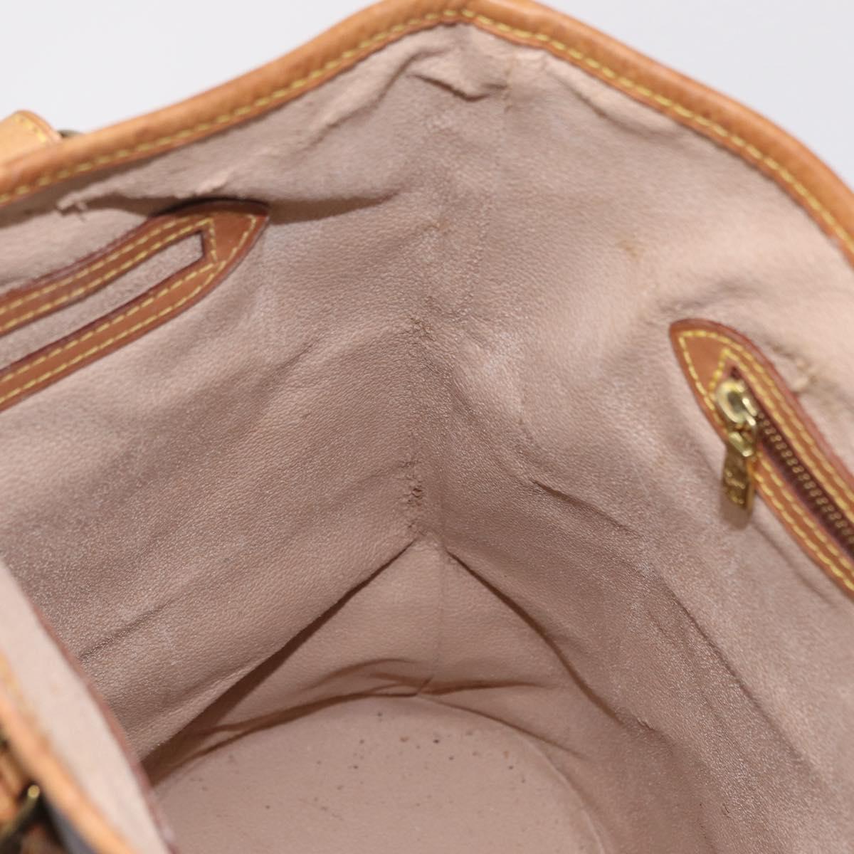 LOUIS VUITTON Monogram Bucket GM Shoulder Bag M42236 LV Auth LN151