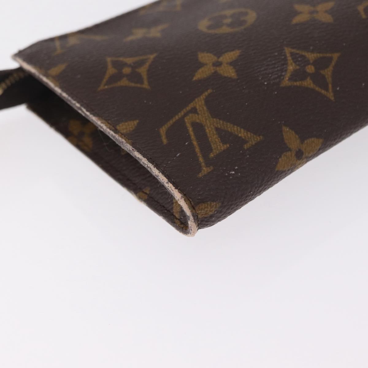 LOUIS VUITTON Monogram Bucket GM Accessory Pouch LV Auth LN152