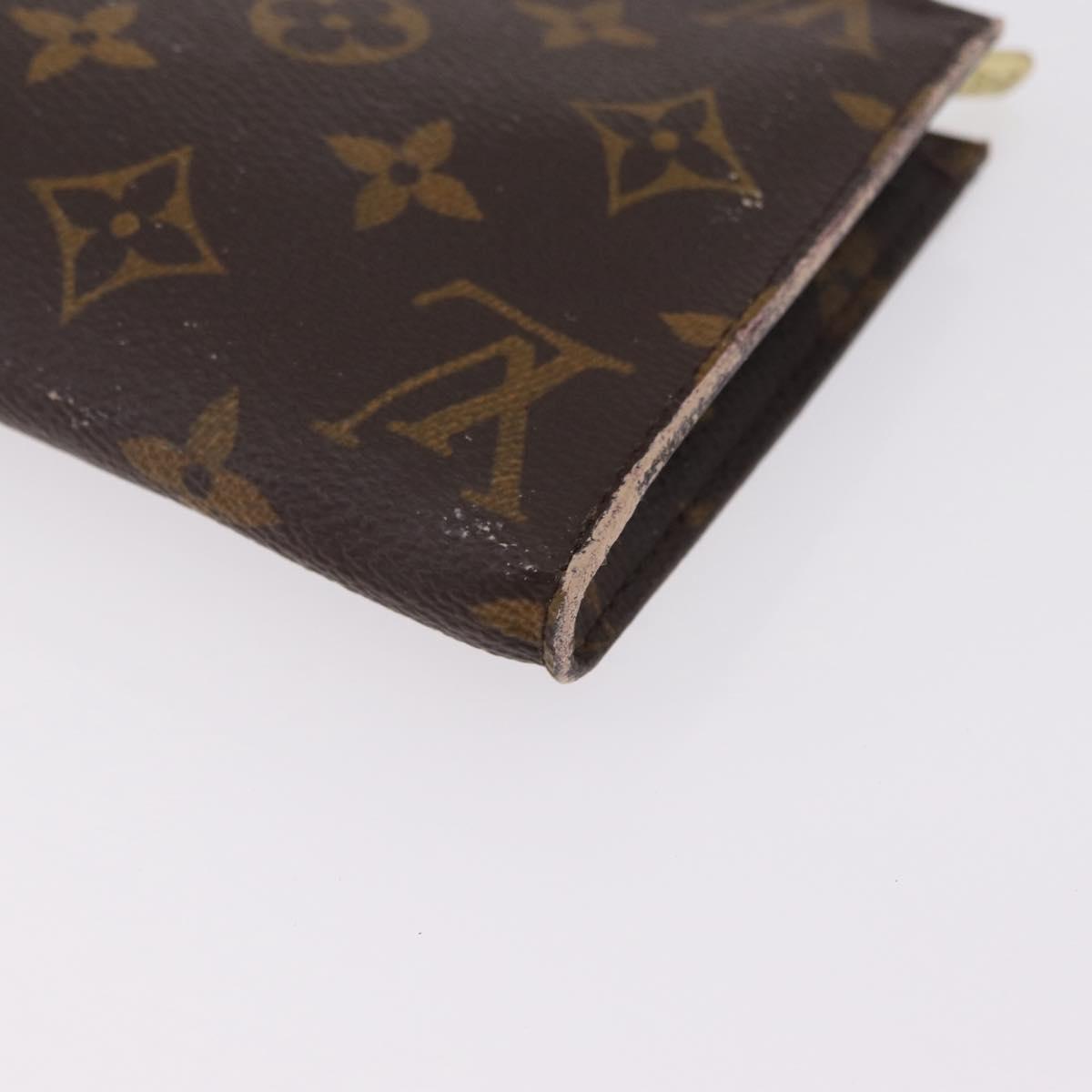 LOUIS VUITTON Monogram Bucket GM Accessory Pouch LV Auth LN152