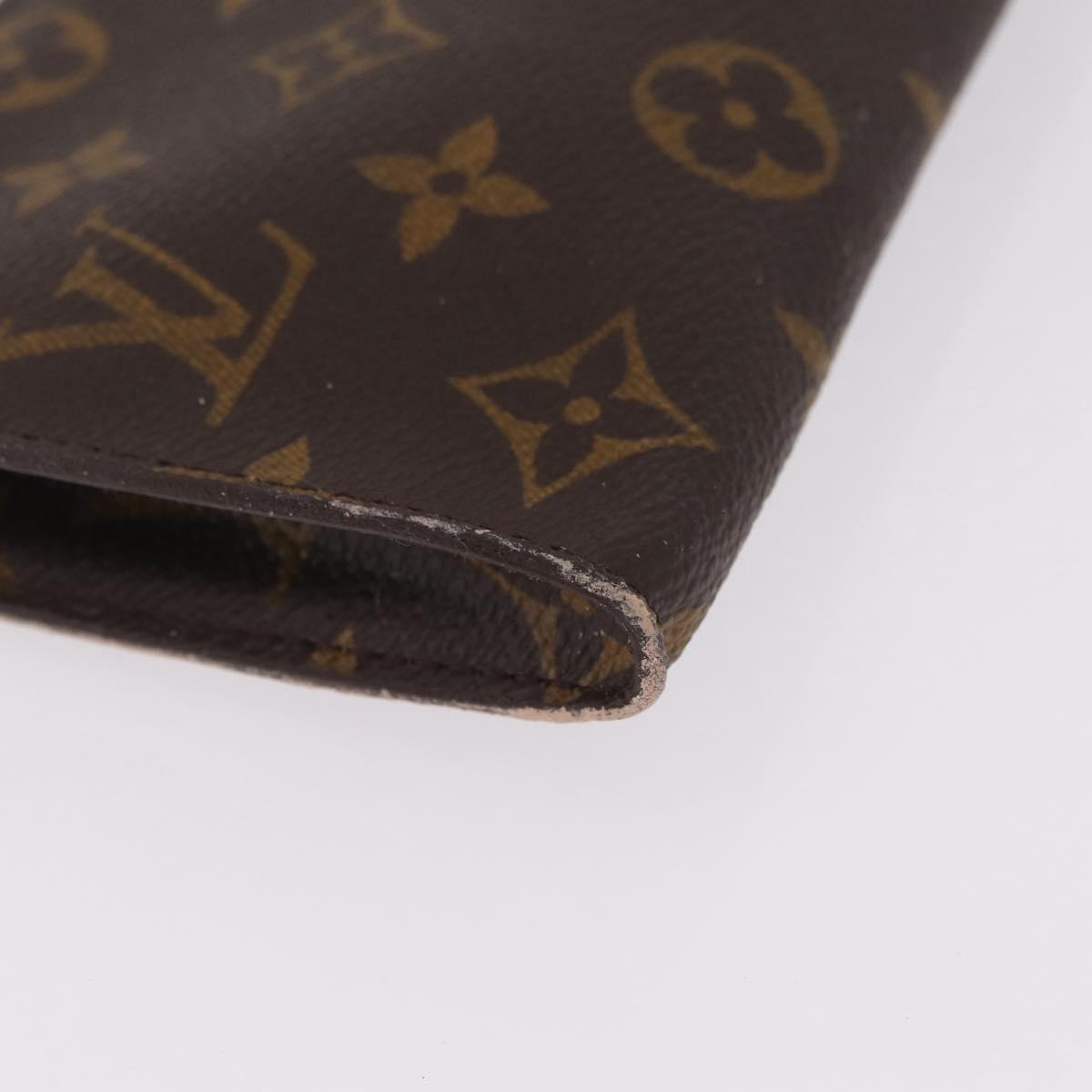 LOUIS VUITTON Monogram Bucket GM Accessory Pouch LV Auth LN152