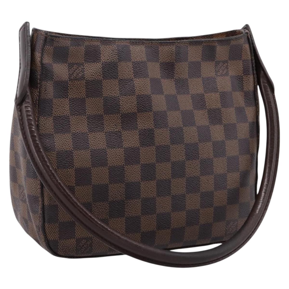 LOUIS VUITTON Damier Ebene Looping MM Shoulder Bag SPO LV Auth LN162