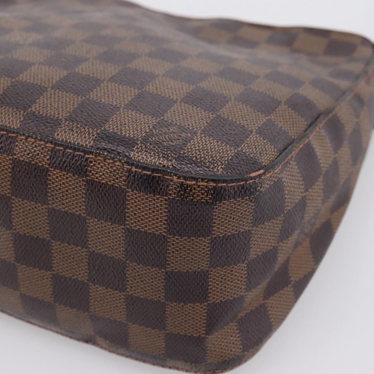 LOUIS VUITTON Damier Ebene Looping MM Shoulder Bag SPO LV Auth LN162
