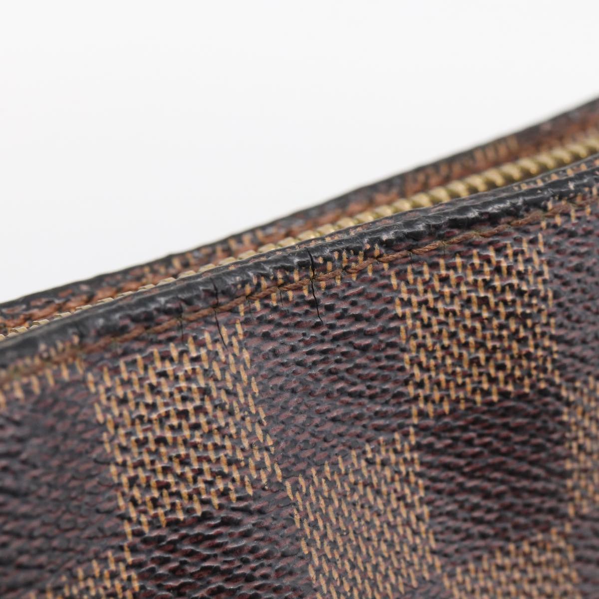 LOUIS VUITTON Damier Ebene Looping MM Shoulder Bag SPO LV Auth LN162