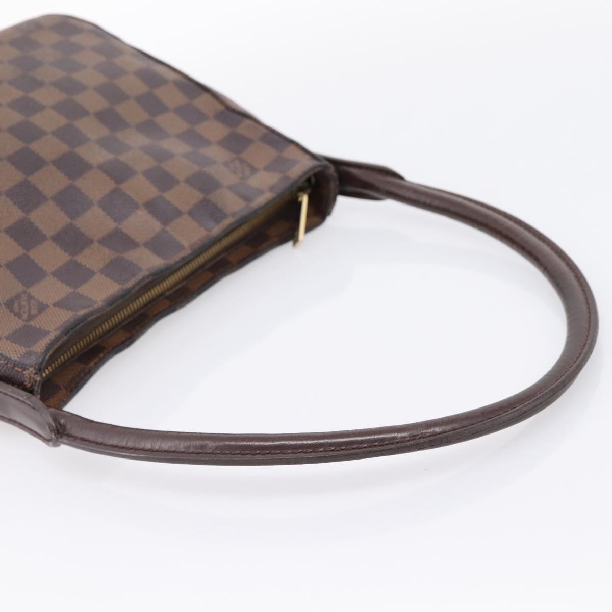 LOUIS VUITTON Damier Ebene Looping MM Shoulder Bag SPO LV Auth LN162