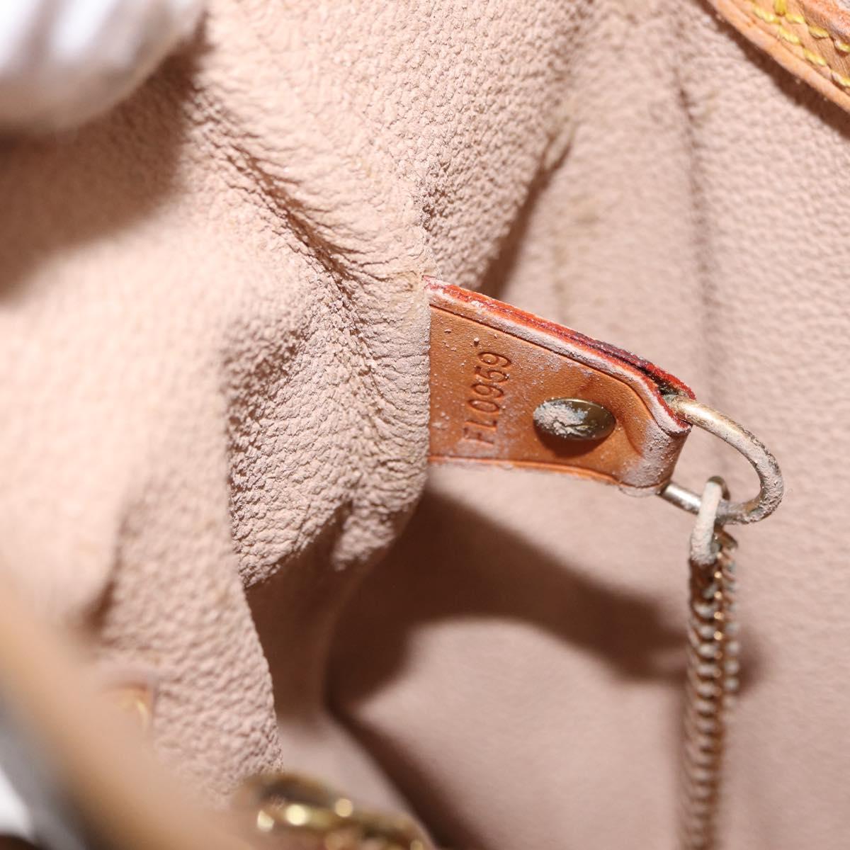 LOUIS VUITTON Monogram Bucket GM Shoulder Bag M42236 LV Auth LN164