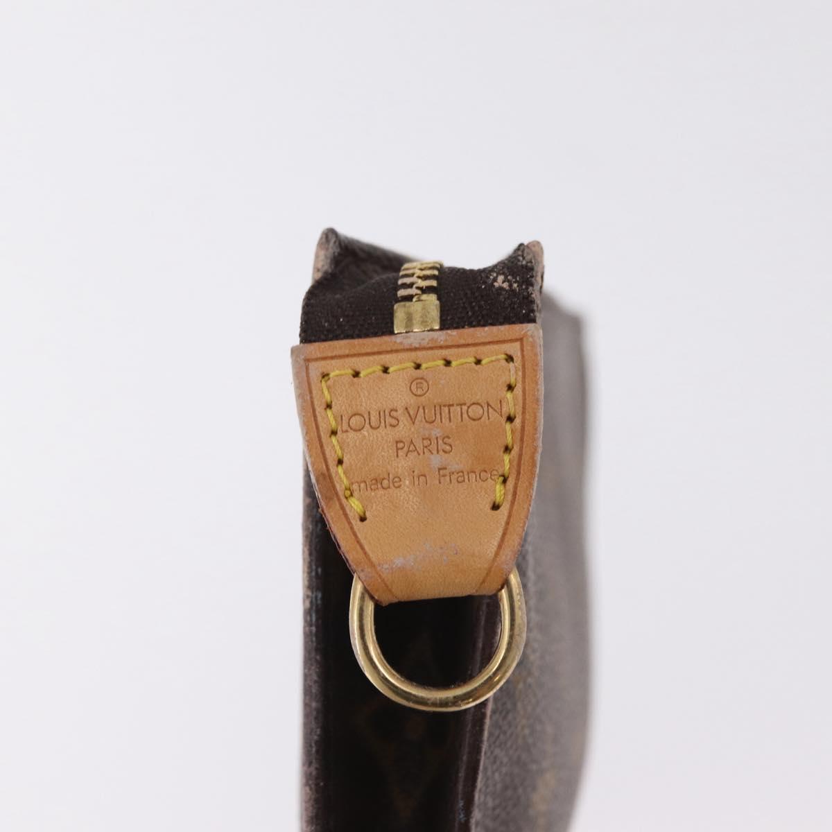 LOUIS VUITTON Monogram Bucket GM Accessory Pouch LV Auth LN165