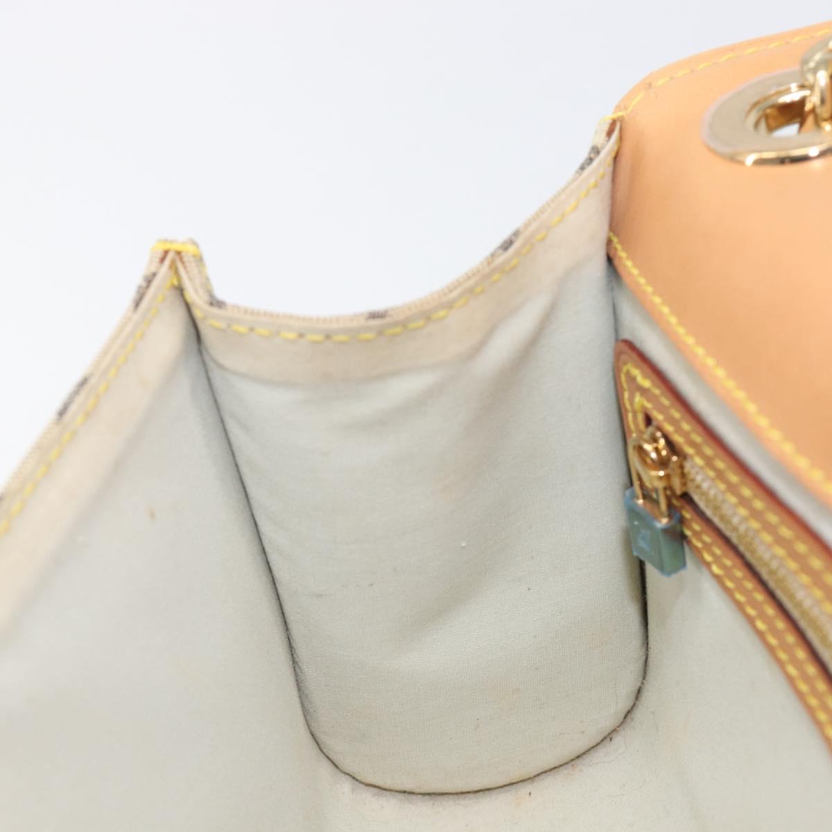 LOUIS VUITTON Monogram Mini Camille Chain Bag Blue M92002 LV Auth LN175A